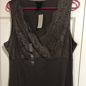 Ann Taylor Lace Tank Top